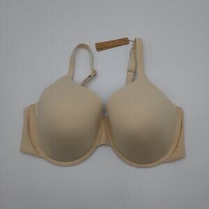 Skims Fits Everybody T Shirt Demi Bra in Sand Size 40DD